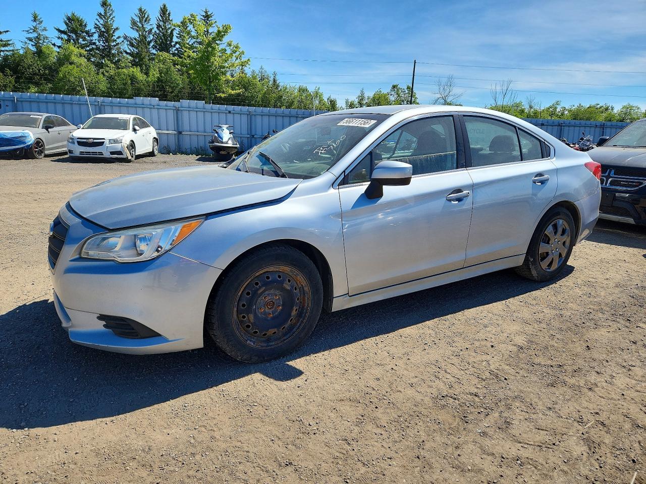 2017 Subaru Legacy, VIN 4S3BNCA60H3021147 — Front end