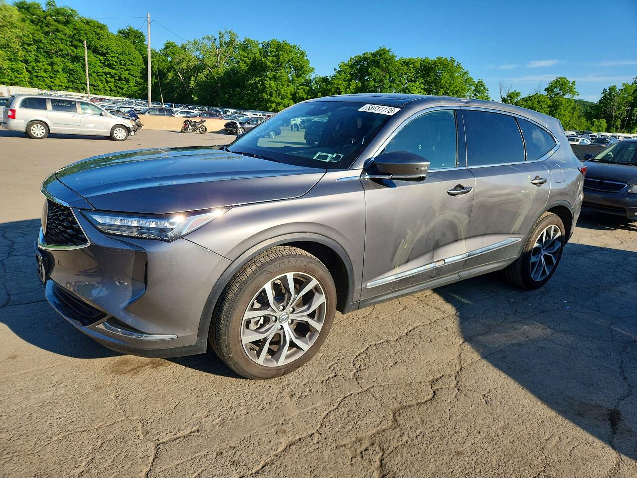 2024 Acura MDX Technology, VIN 5J8YE1H49RL034467 — Roof