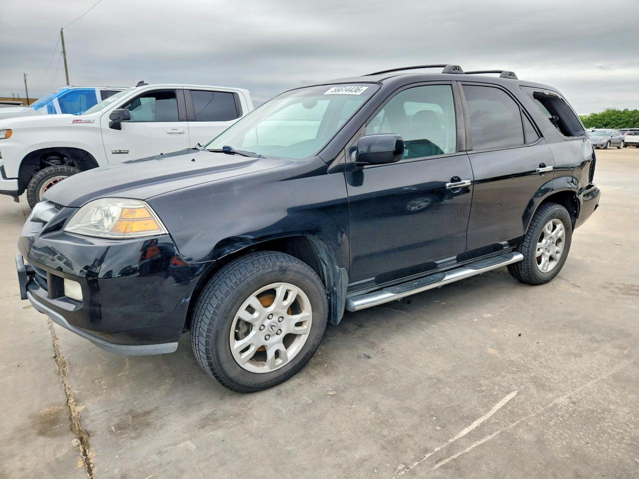 2006 Acura MDX Touring, VIN 2HNYD18826H533795 — Rear end