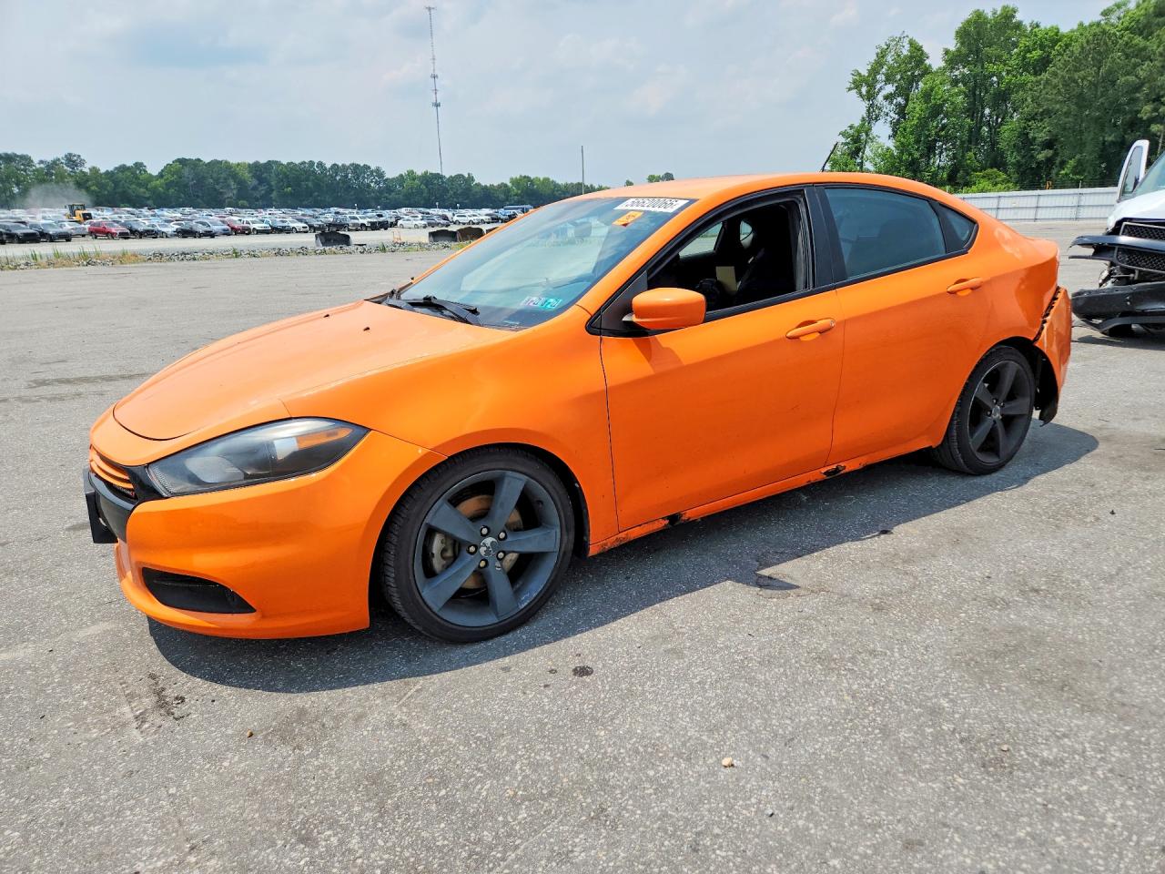 2013 Dodge Dart SXT, VIN 1C3CDFBA8DD285186 — Rear end