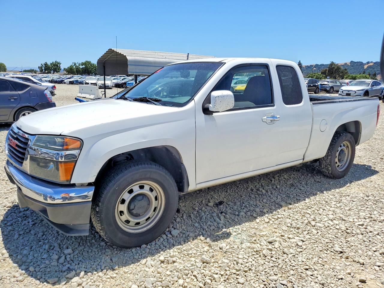 2012 GMC Canyon, VIN 1GTE5LFE1C8155352 — Зад