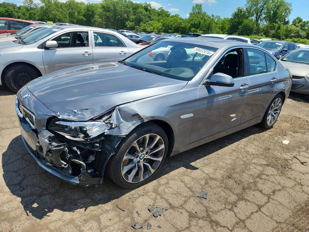 2016 BMW 5 Series 535i xDrive, VIN WBA5B3C55GD549511 — Front end