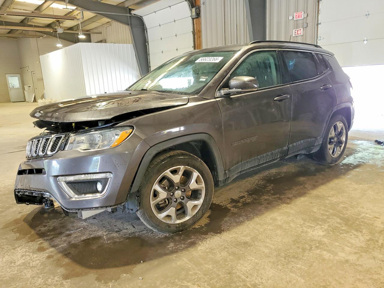 2020 Jeep Compass Limited, VIN 3C4NJCCB5LT128792 — Front end