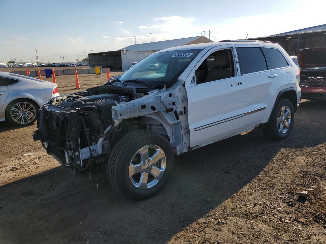 2013 Jeep Grand Cherokee Limited, VIN 1C4RJFBT6DC600329 — Front end