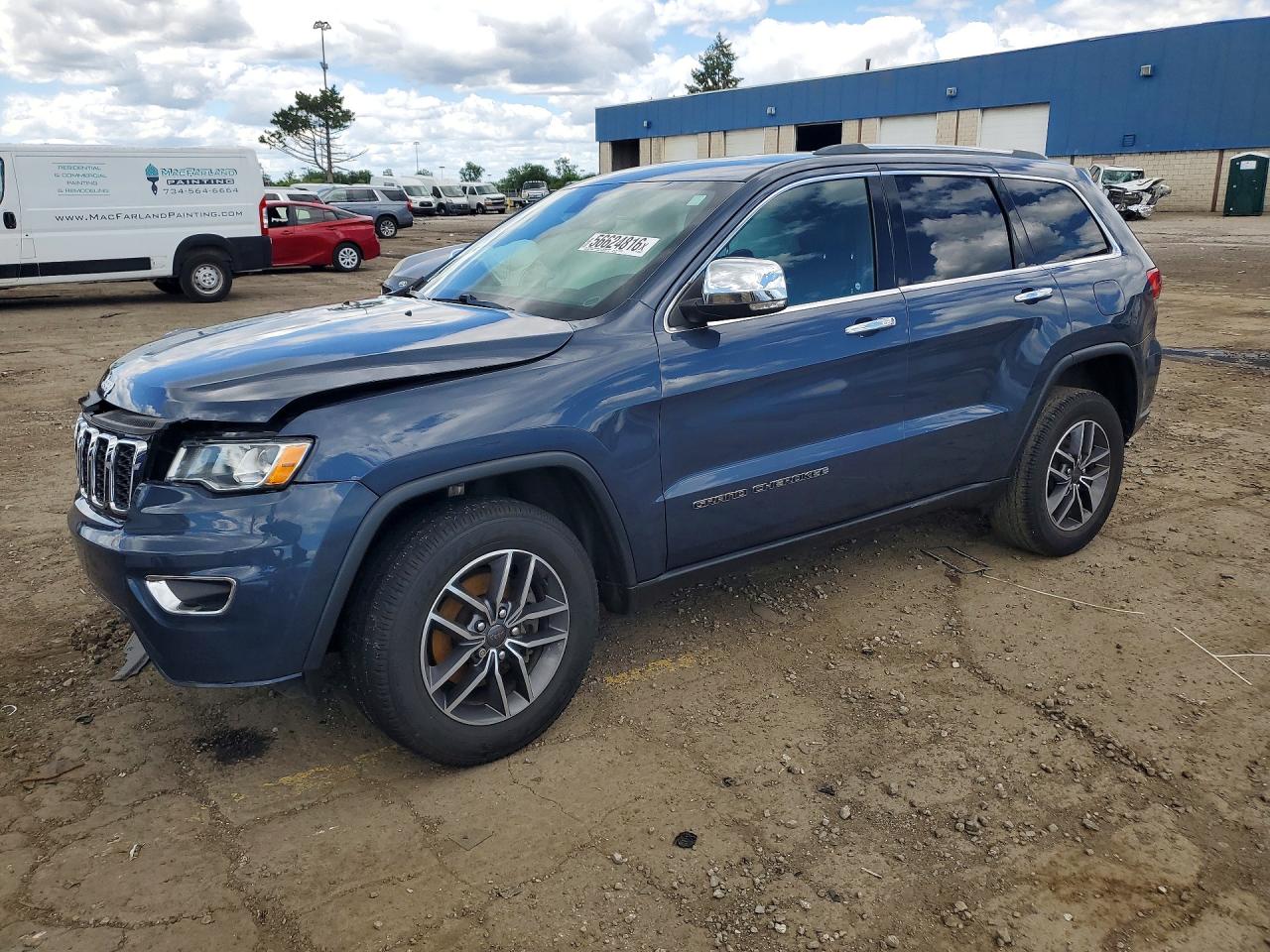 2019 Jeep Grand Cherokee Limited, VIN 1C4RJFBG7KC796829 — Front end