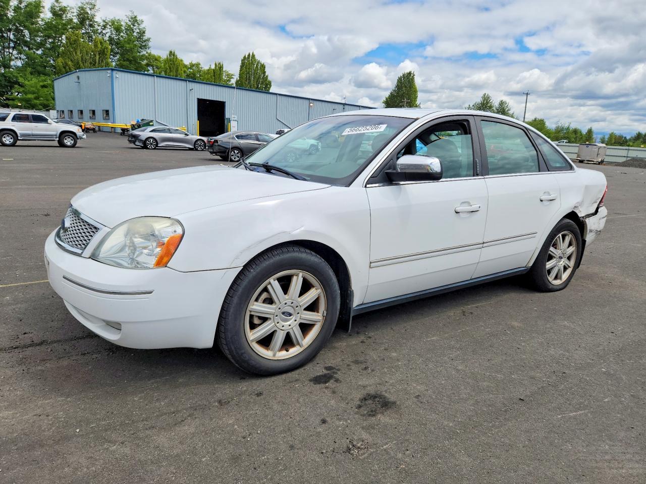 2006 Ford Five Hundred Limited, VIN 1FAHP28126G145344 — Rear end