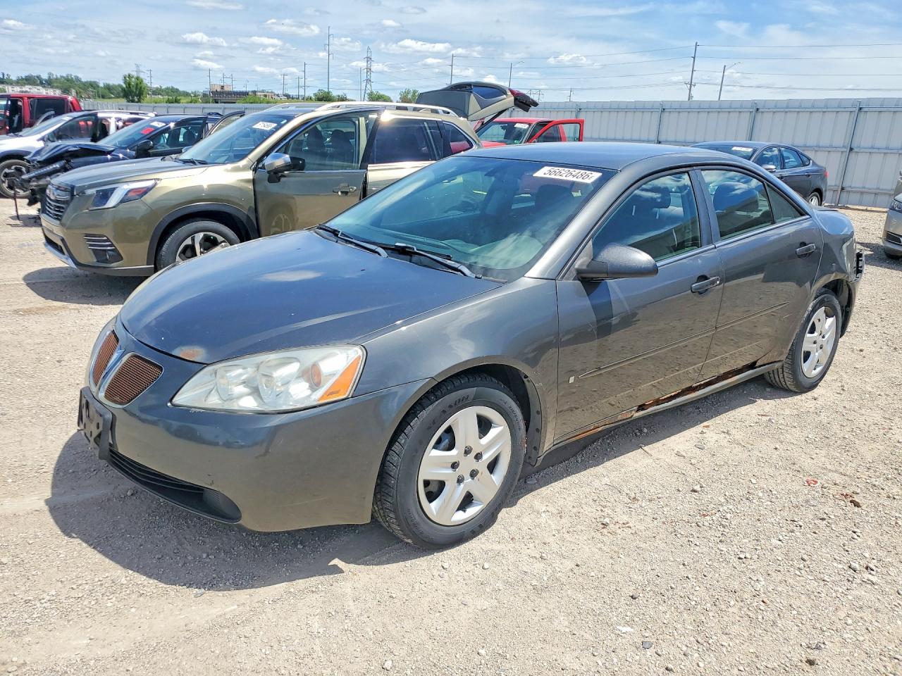 2006 Pontiac G6, VIN 1G2ZF55B664287220 — Rear end