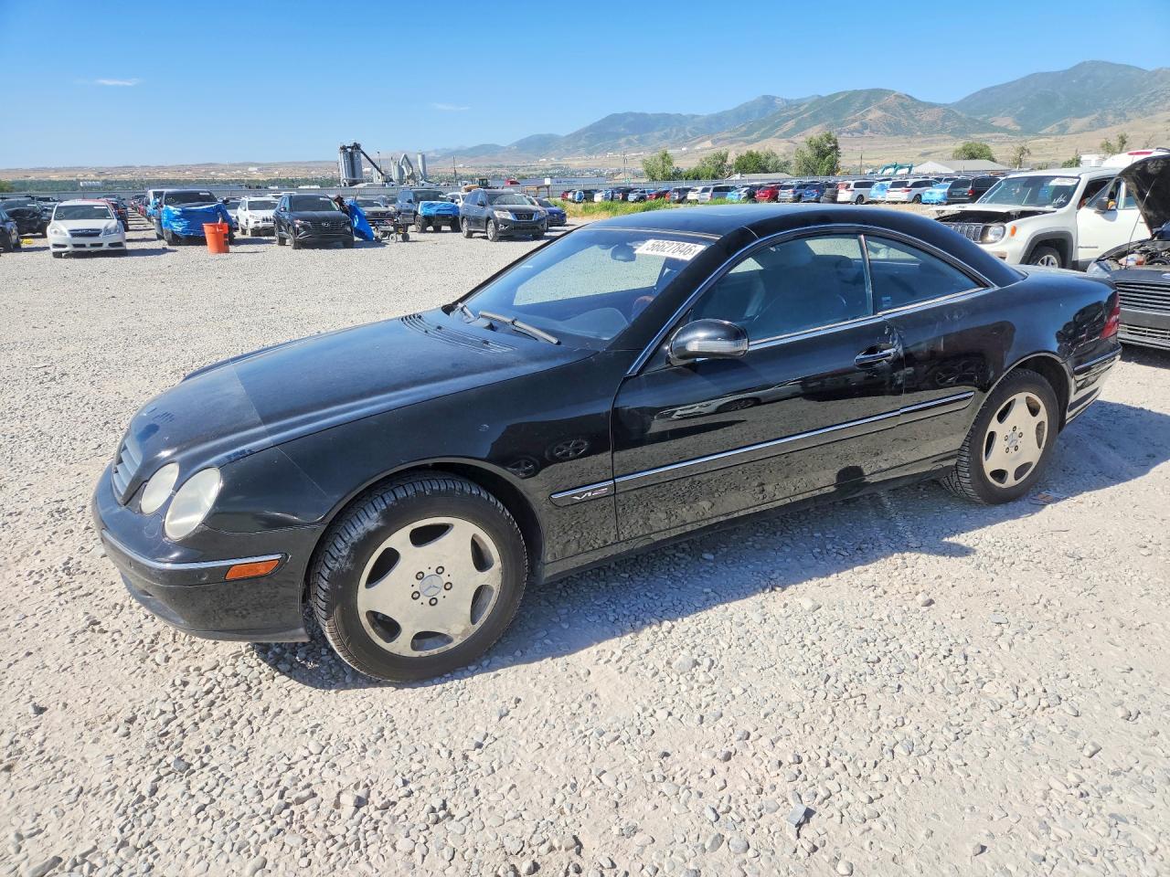 2002 Mercedes-Benz CL 500/600, VIN WDBPJ78J72A026897 — Minor dents and scratches