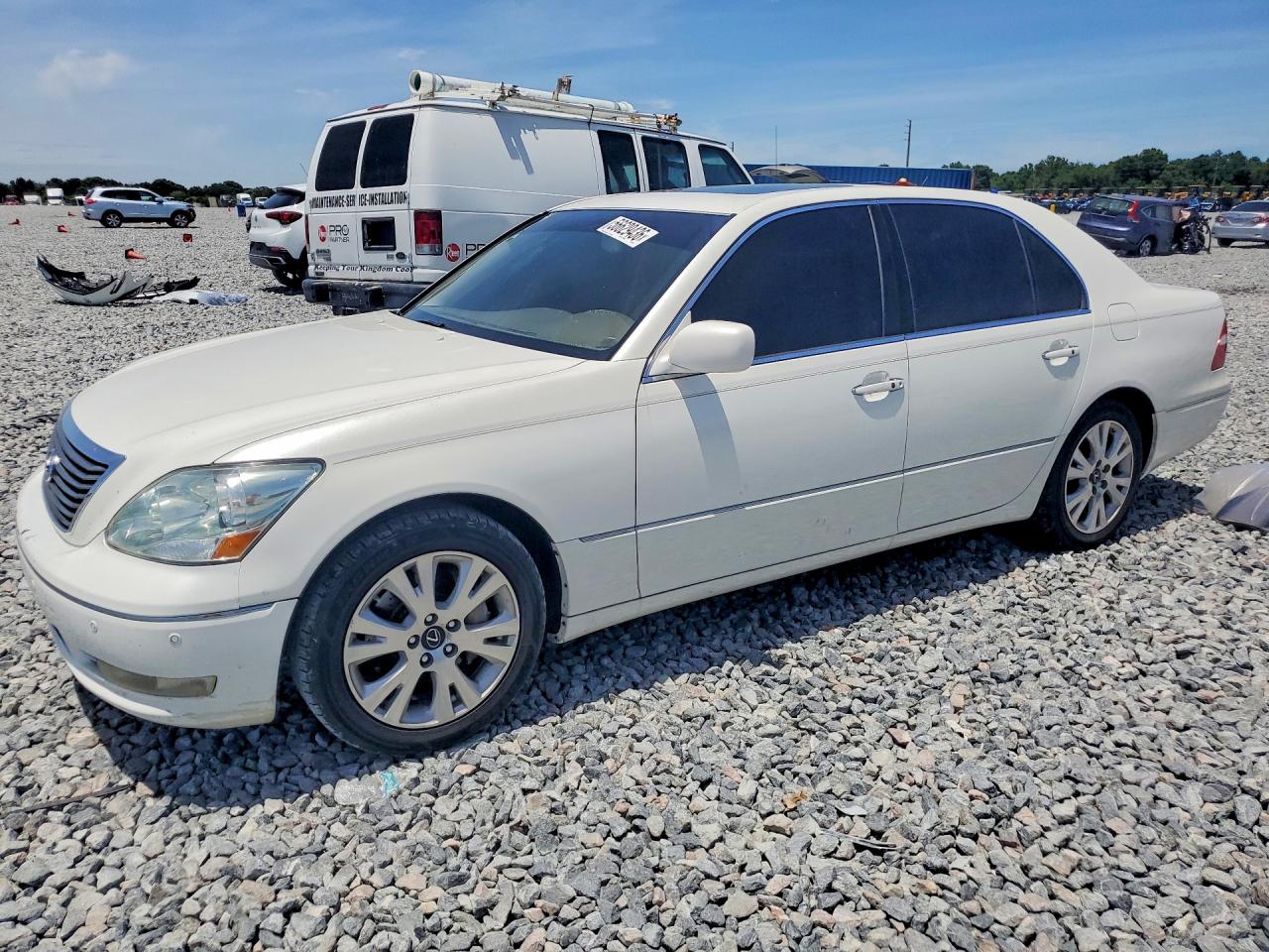 2005 Lexus LS 430, VIN JTHBN36F355017732 — Minor dents and scratches