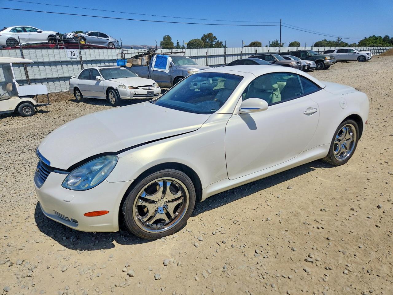 2004 Lexus SC 430, VIN JTHFN48Y740057961 — Front end