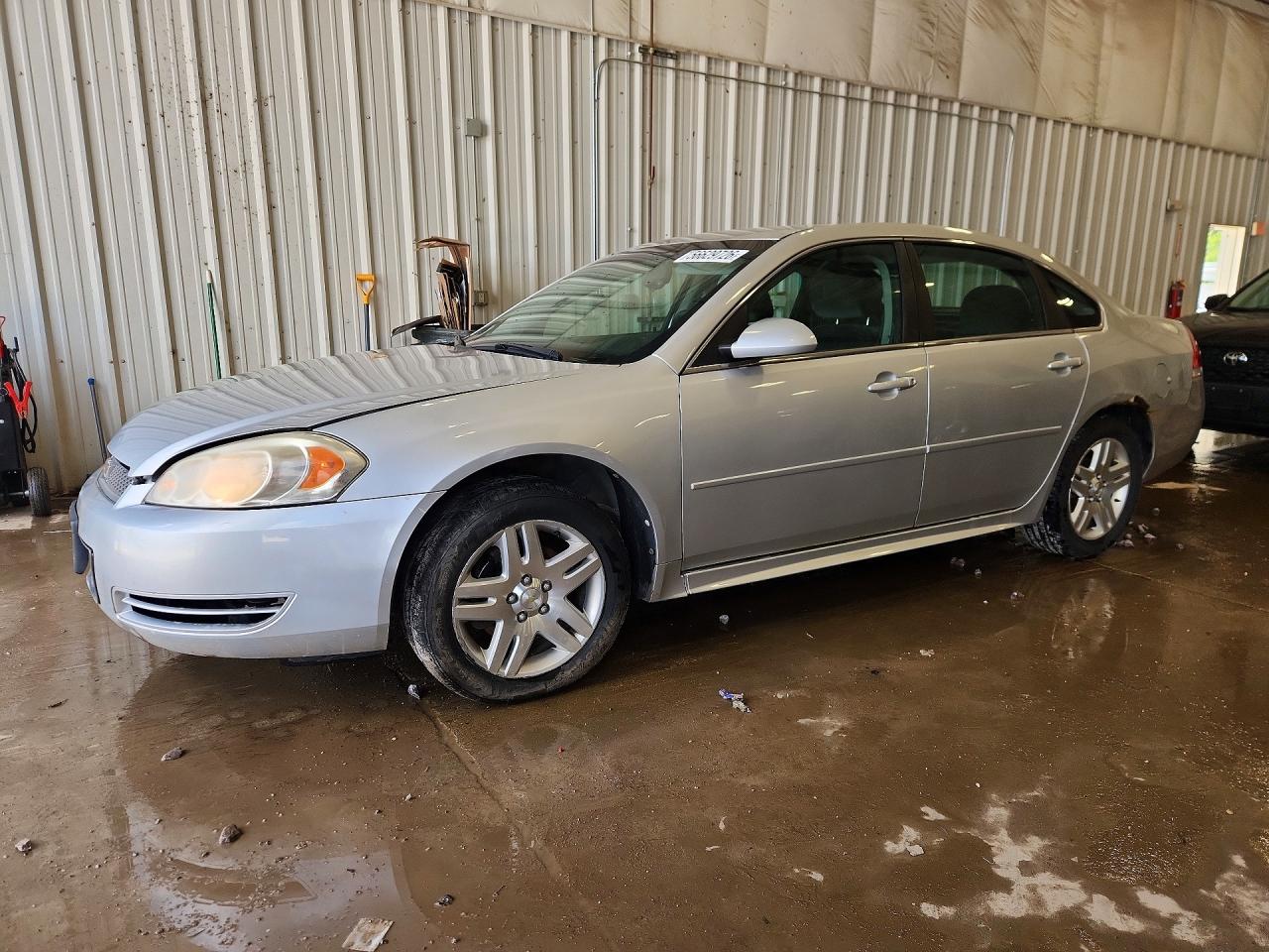 2014 Chevrolet Impala LT, VIN 2G1WB5E37E1118331 — Undercarriage