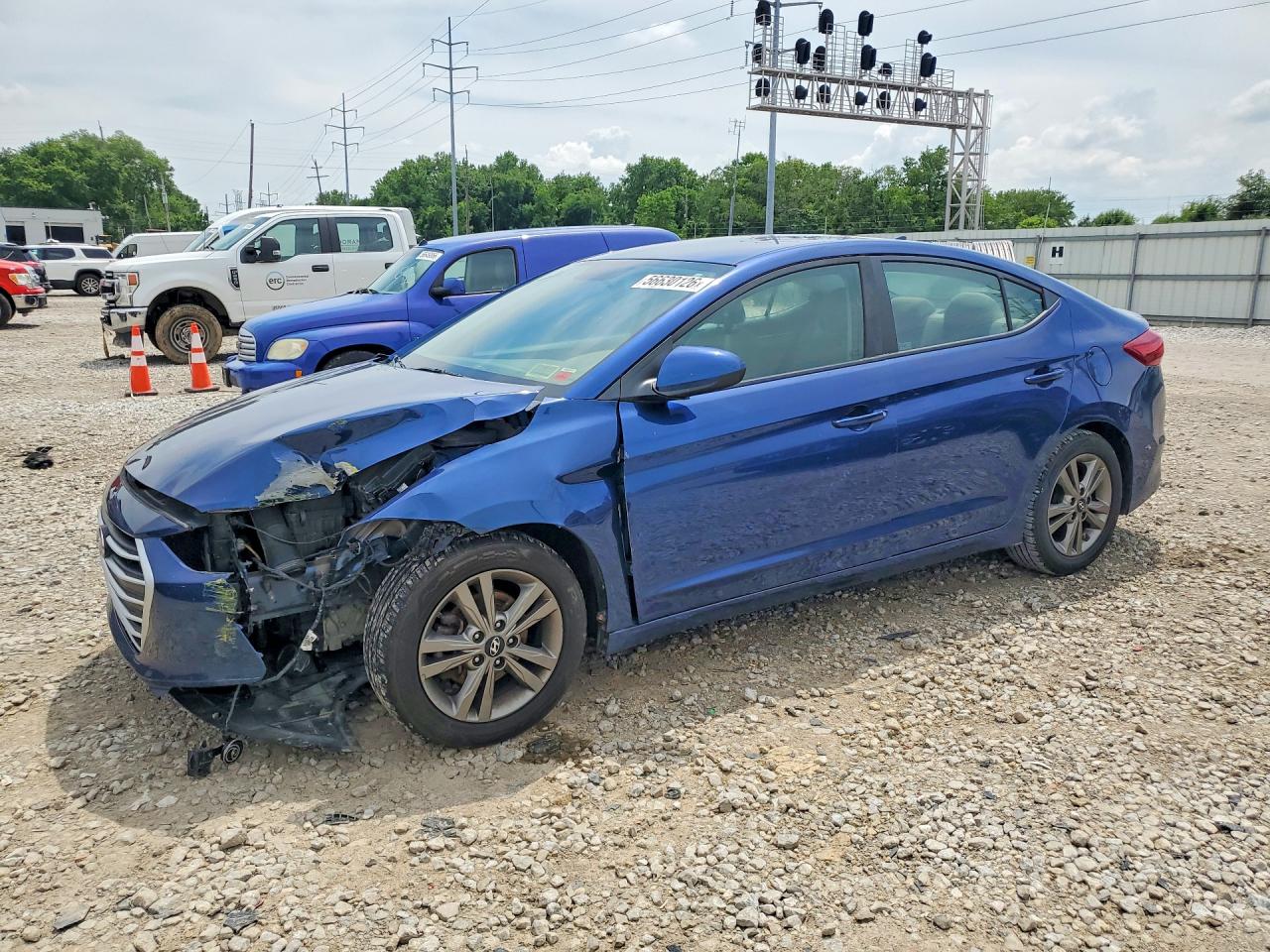 2017 Hyundai Elantra SE, VIN 5NPD84LF2HH169999 — Front end