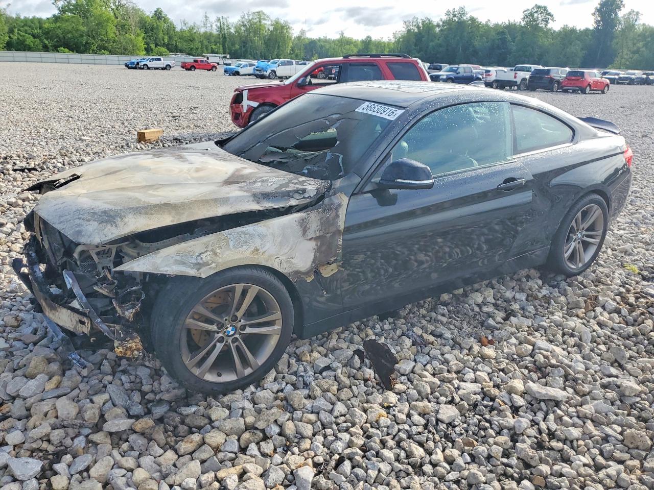 2014 BMW 4 Series 428i xDrive, VIN WBA3N9C52EK245580 — Front end