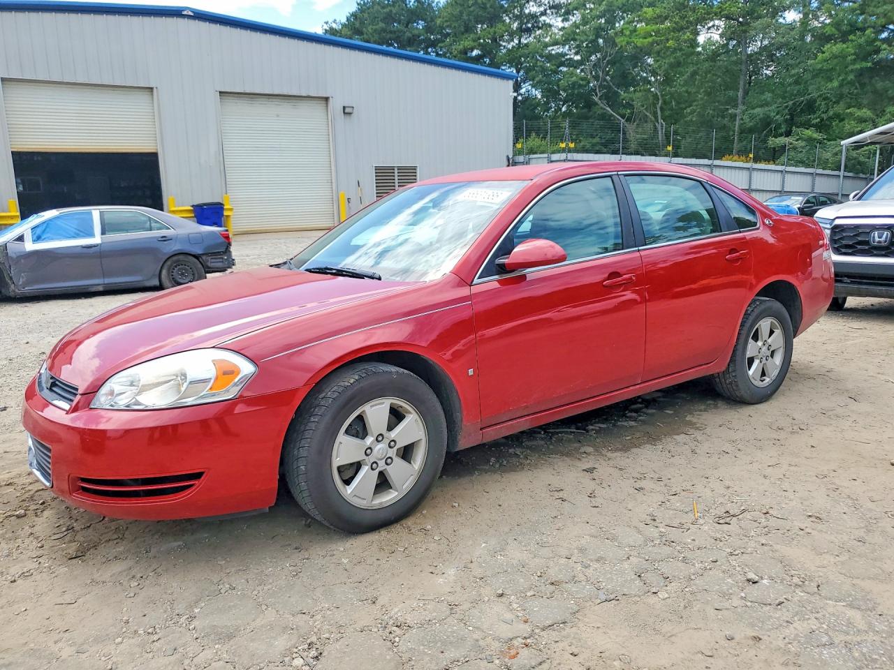 2008 Chevrolet Impala LT, VIN 2G1WT55K289242940 — Side