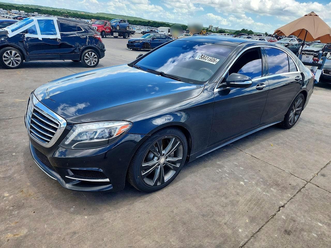 2015 Mercedes-Benz S 550, VIN WDDUG8FB0FA128199 — Side