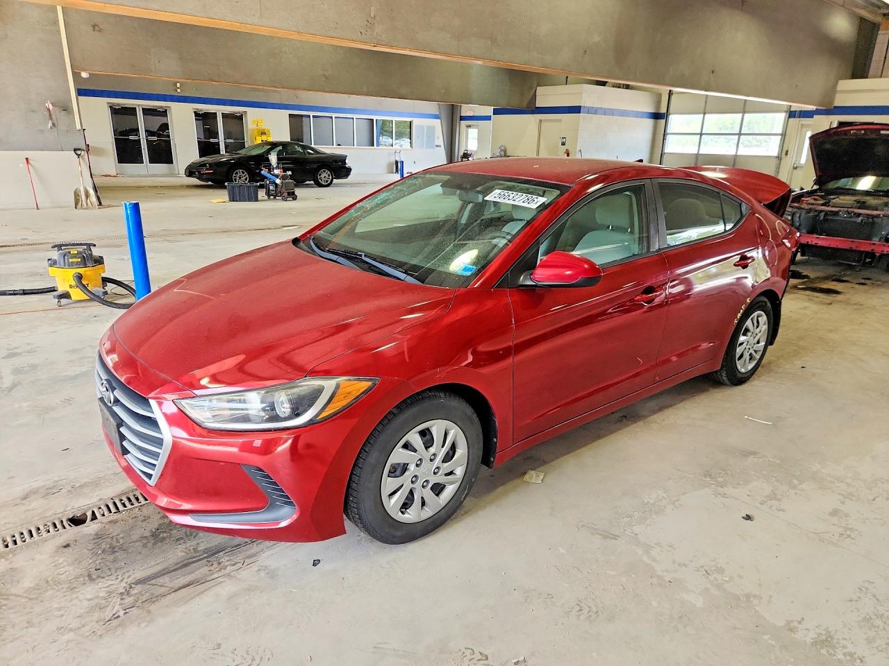 2017 Hyundai Elantra SE, VIN KMHD74LF4HU357461 — Rear end