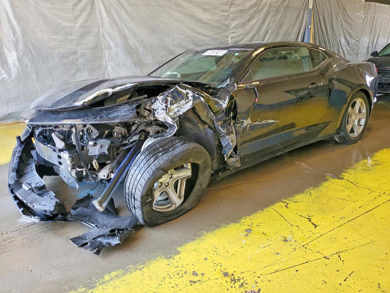2021 Chevrolet Camaro 1LT, VIN 1G1FB1RS5M0103007 — Front end