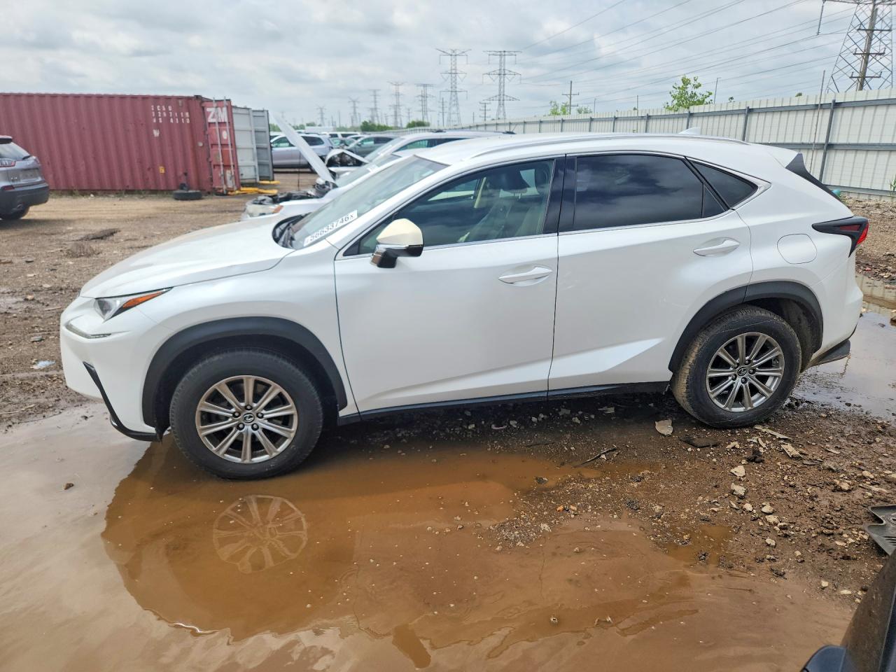 2018 Lexus NX 300, VIN JTJYARBZ2J2096426 — Side