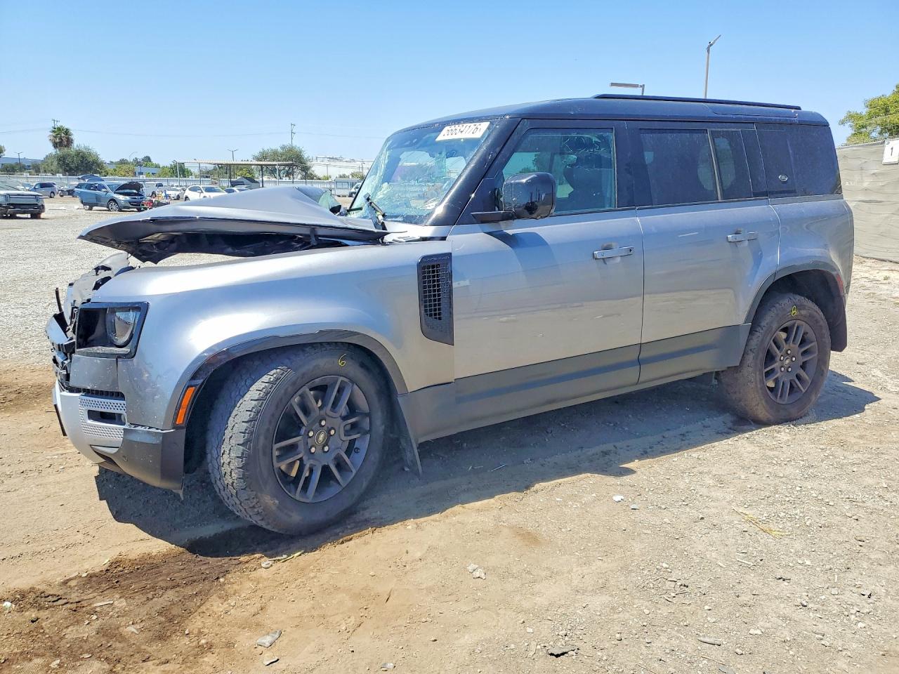 2021 Land Rover Defender SE, VIN SALEPERU9M2037443 — Front end