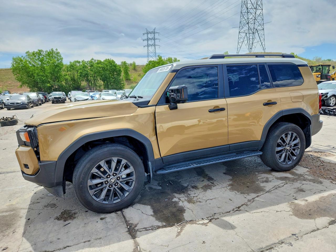 2025 Toyota Land Cruiser 1958 Edition, VIN JTEABFAJ2SK029351 — Front end