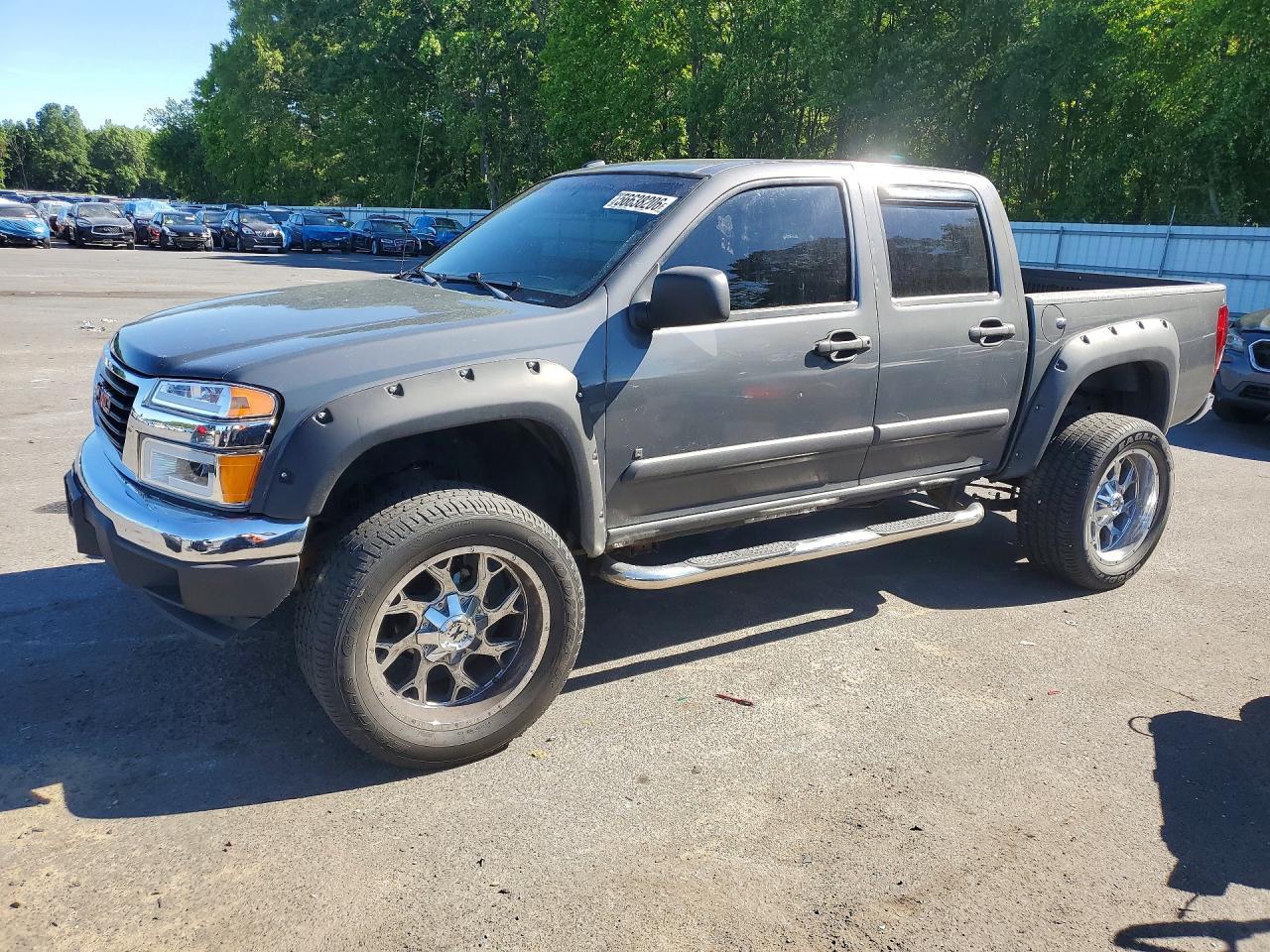 2008 GMC Canyon SLT, VIN 1GTDT53EX88191212 — Днище