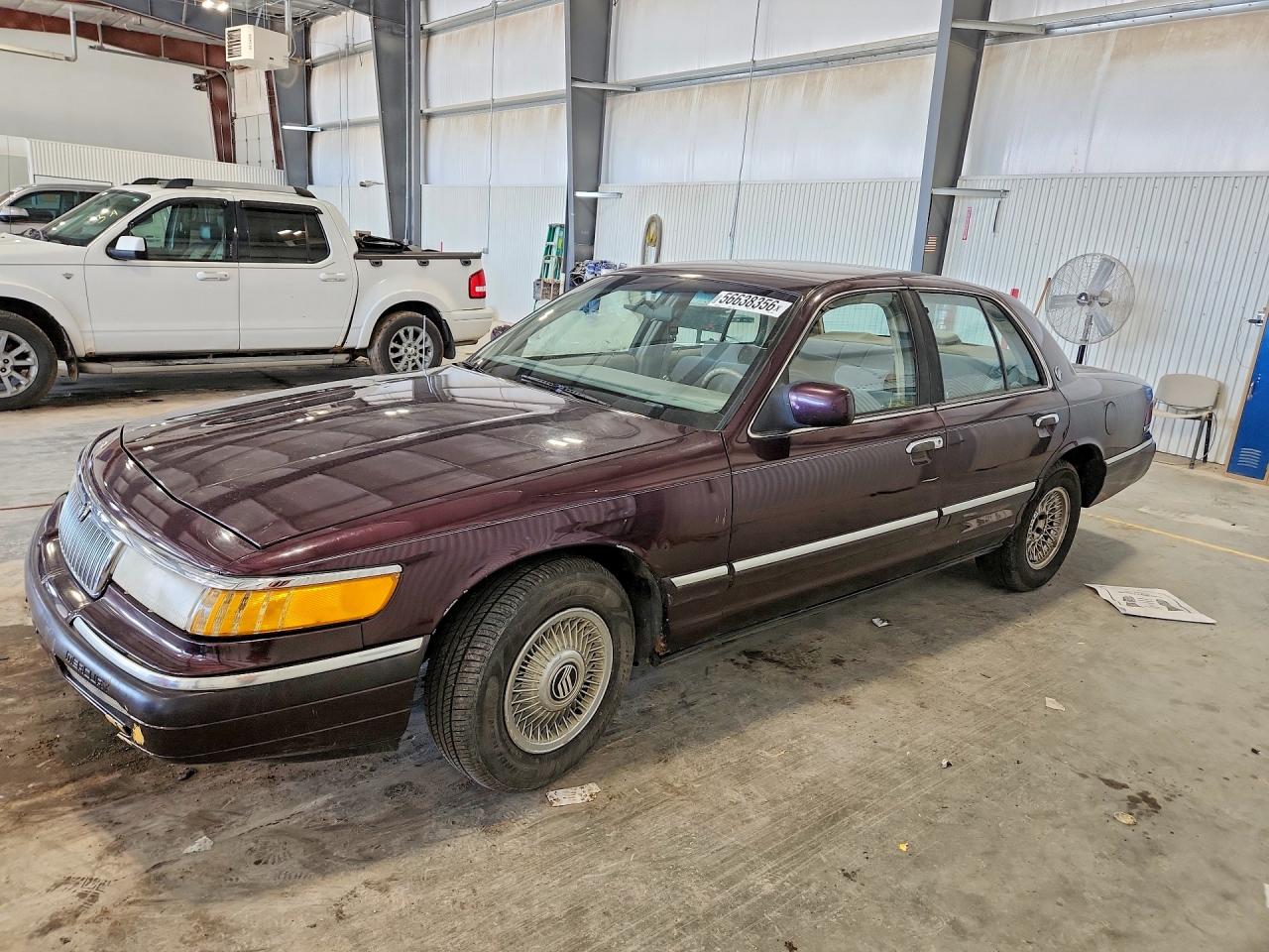 1993 Mercury Grand Marquis GS, VIN 2MELM74W9PX615326 — Side