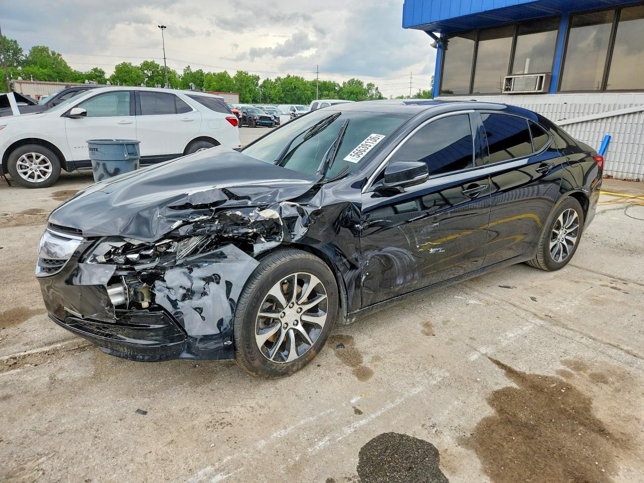 2017 Acura TLX Technology, VIN 19UUB1F52HA000271 — Front end