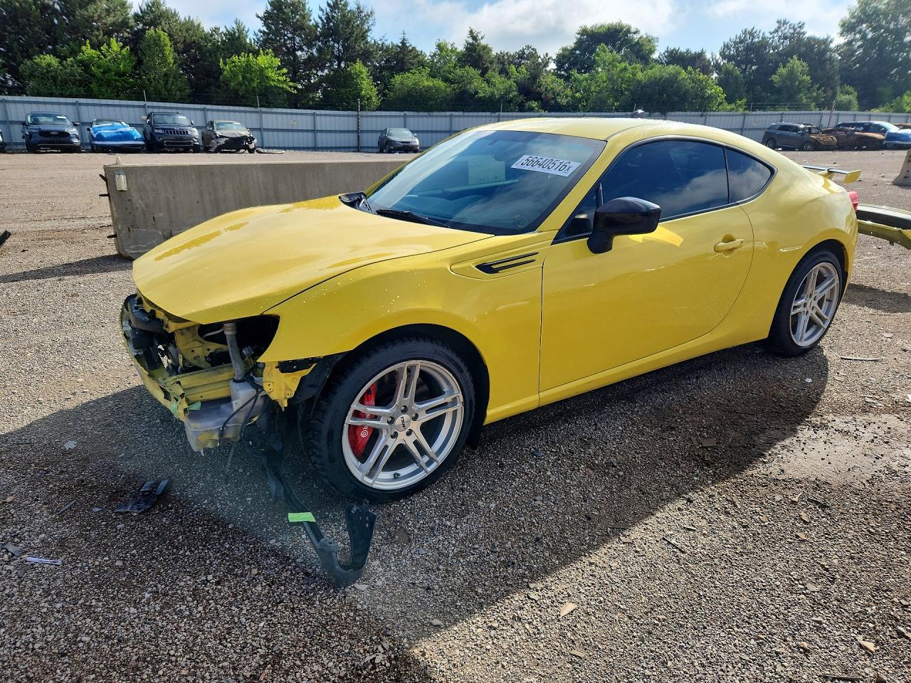 2017 Subaru BRZ Limited, VIN JF1ZCAC14H9601126 — Front end