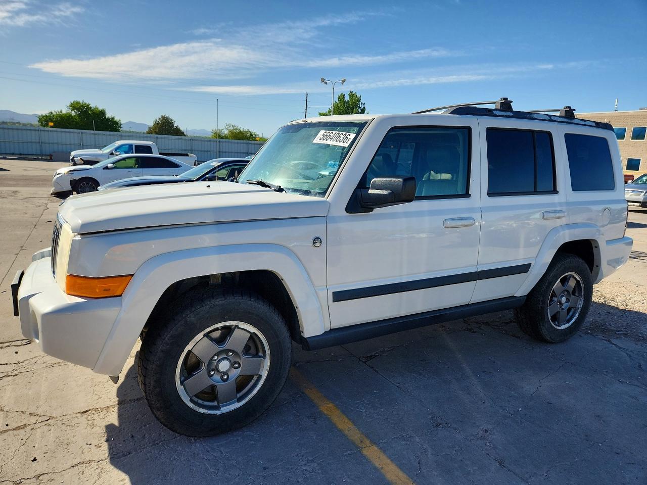 2007 Jeep Commander Sport, VIN 1J8HG48P97C678755 — Rear end