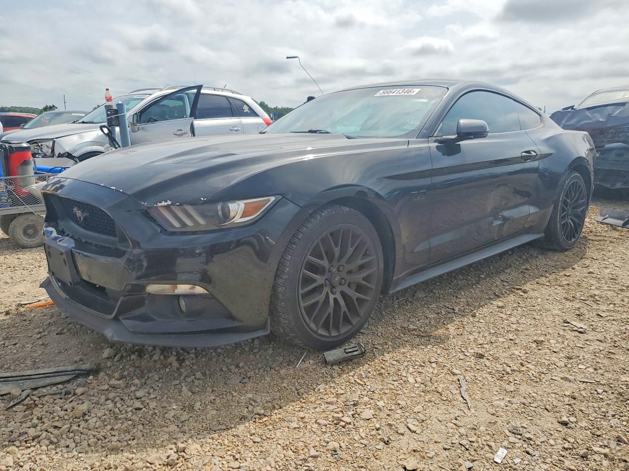 2016 Ford Mustang GT Premium, VIN 1FA6P8CF9G5237349 — Rear end