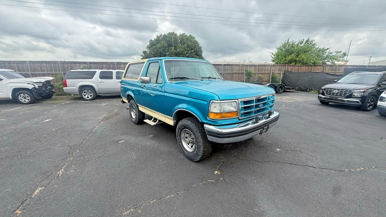 1990 Ford Bronco Custom, VIN 1FMEU15H7LLB17409 — Normal wear