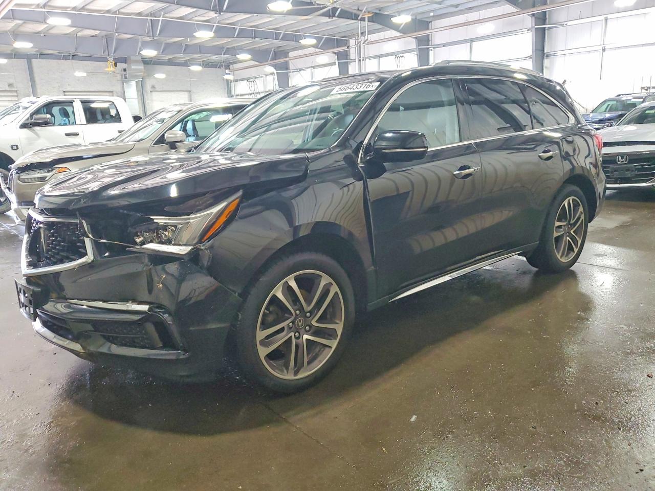2018 Acura MDX Advance, VIN 5J8YD4H82JL026612 — Front end