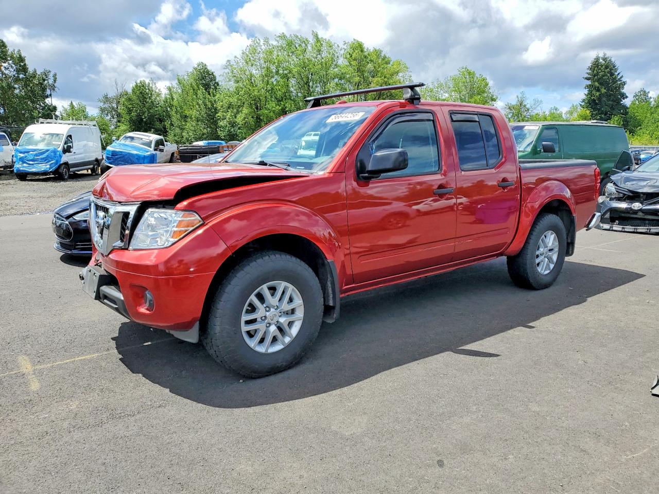 2017 Nissan Frontier Pro-4X, VIN 1N6AD0EV9HN765040 — Front end