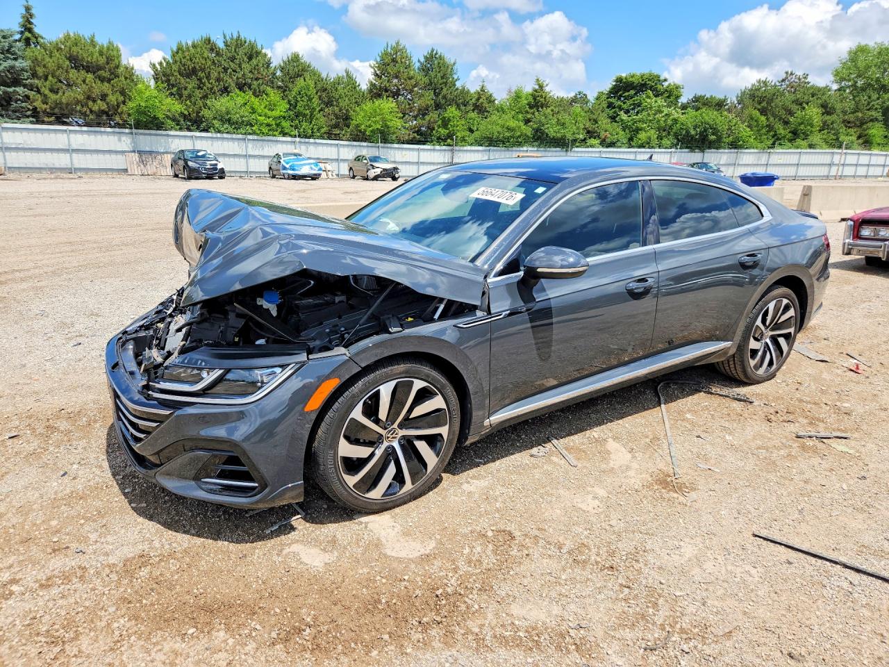 2021 Volkswagen Arteon SEL R-Line, VIN WVWSR7AN3ME010001 — Front end