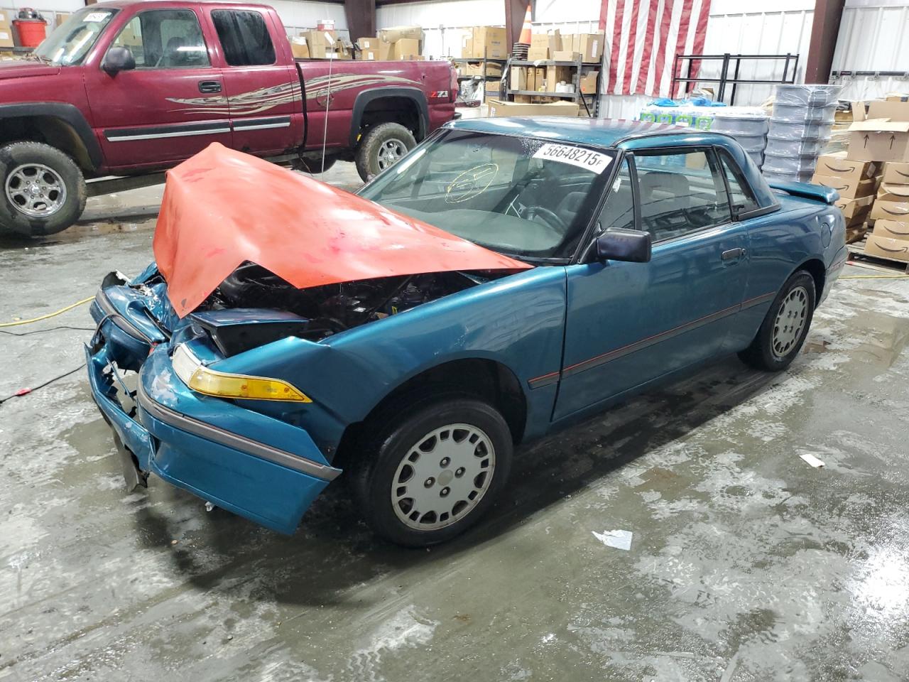 1993 Mercury Capri, VIN 6MPCT01Z4P8646695 — Front end