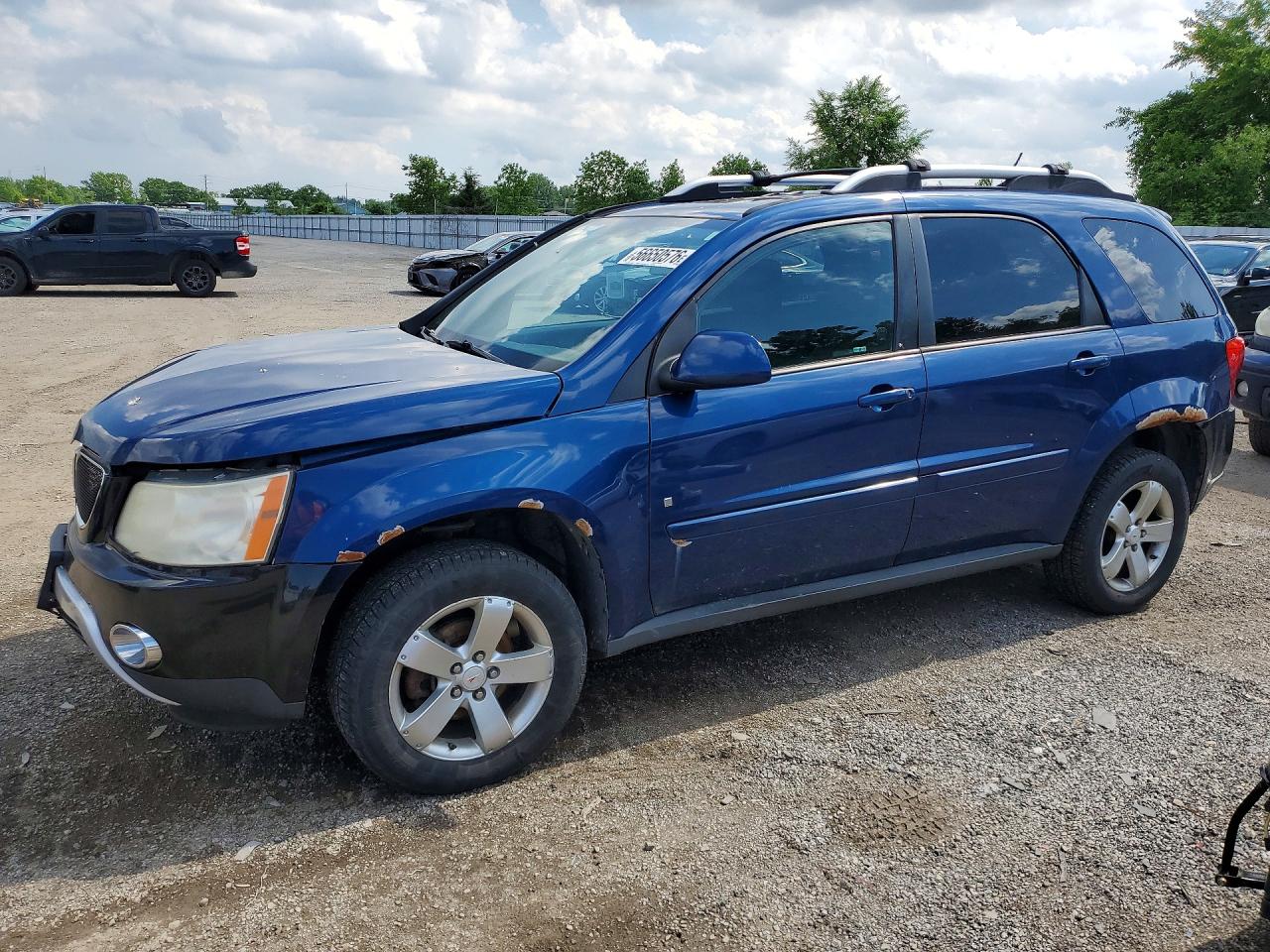 2008 Pontiac Torrent, VIN 2CKDL33F286025598 — Front end