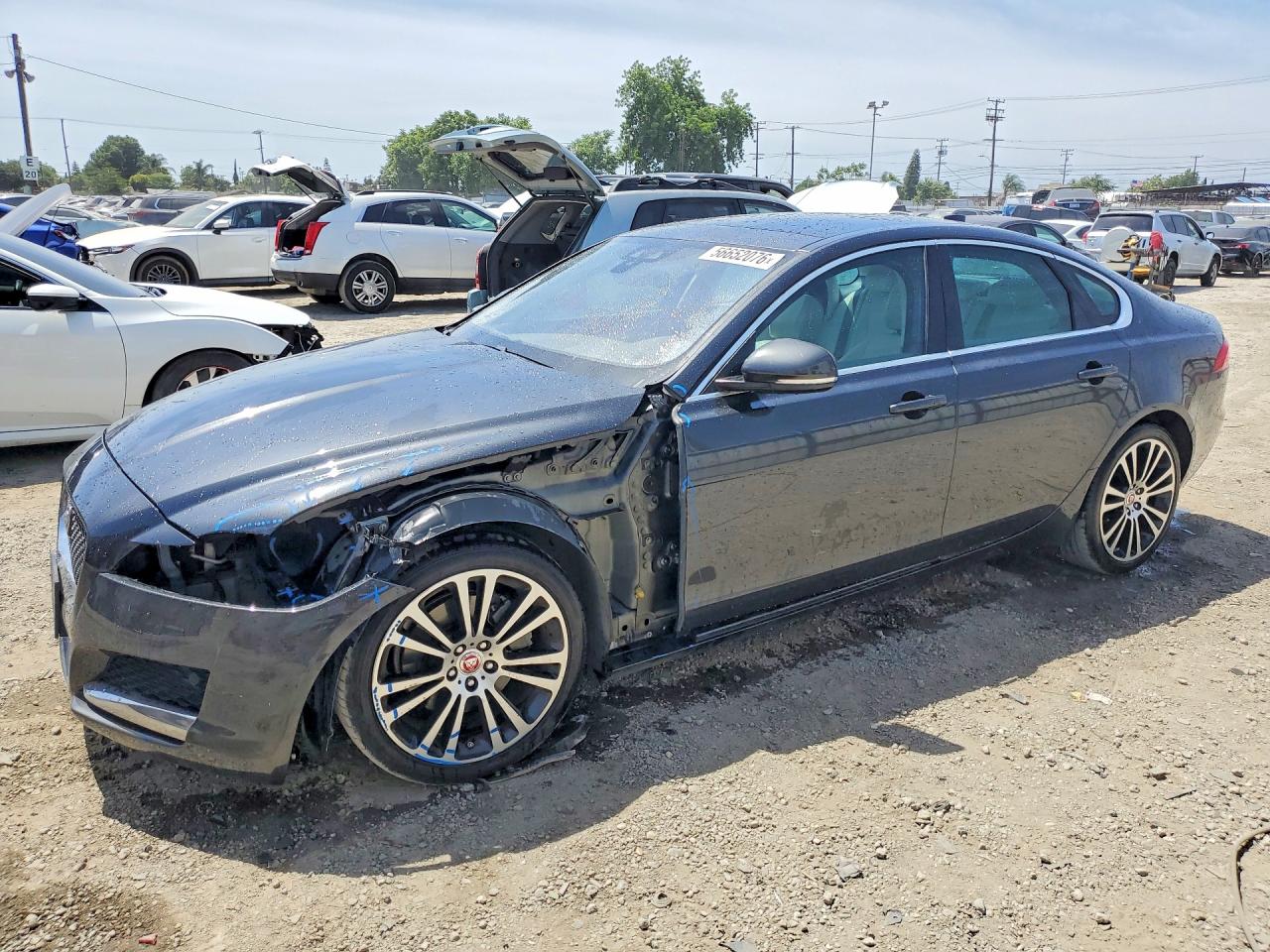 2020 Jaguar XF 25t Prestige, VIN SAJBE4FX3LCY86566 — Front end