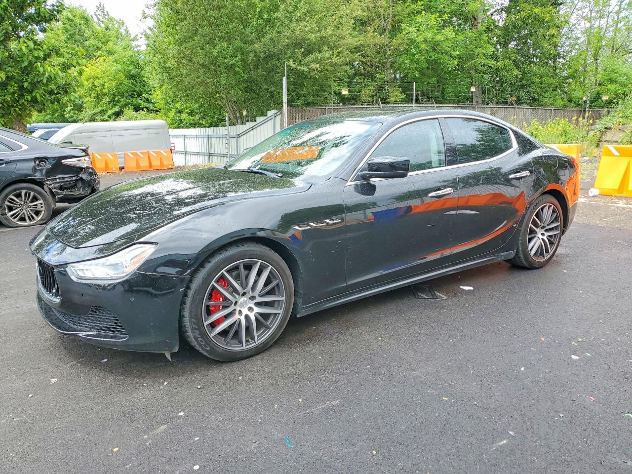2014 Maserati Ghibli S Q4, VIN ZAM57RTA0E1126740 — Minor dents and scratches