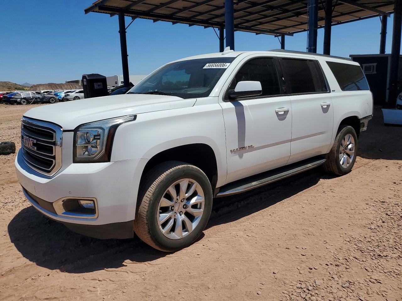 2018 GMC Yukon XL SLT, VIN 1GKS2GKCXJR214840 — Rear end