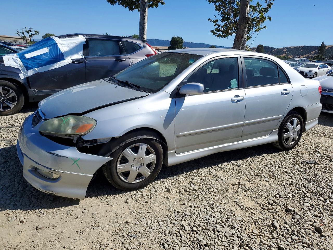 2007 Toyota Corolla S, VIN 1NXBR32E57Z789821 — Front end
