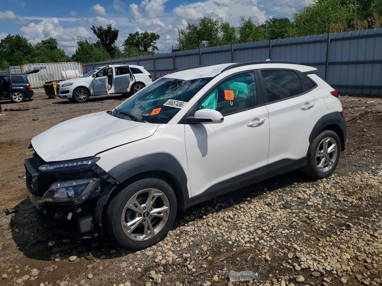 2022 Hyundai Kona SEL, VIN KM8K62ABXNU821234 — Front end