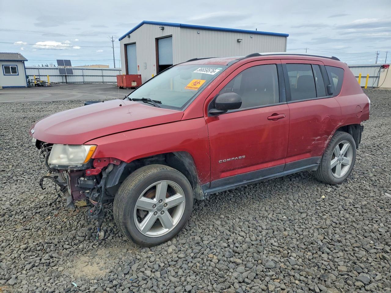 2012 Jeep Compass Limited, VIN 1C4NJCCB1CD526944 — Front end