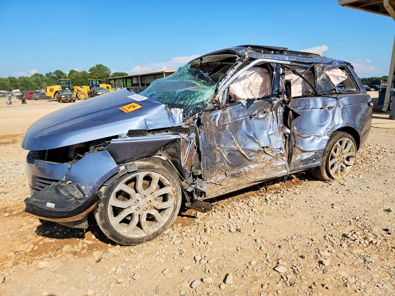 2019 Land Rover Range Rover HSE, VIN SALGS2SV2KA533129 — Rollover
