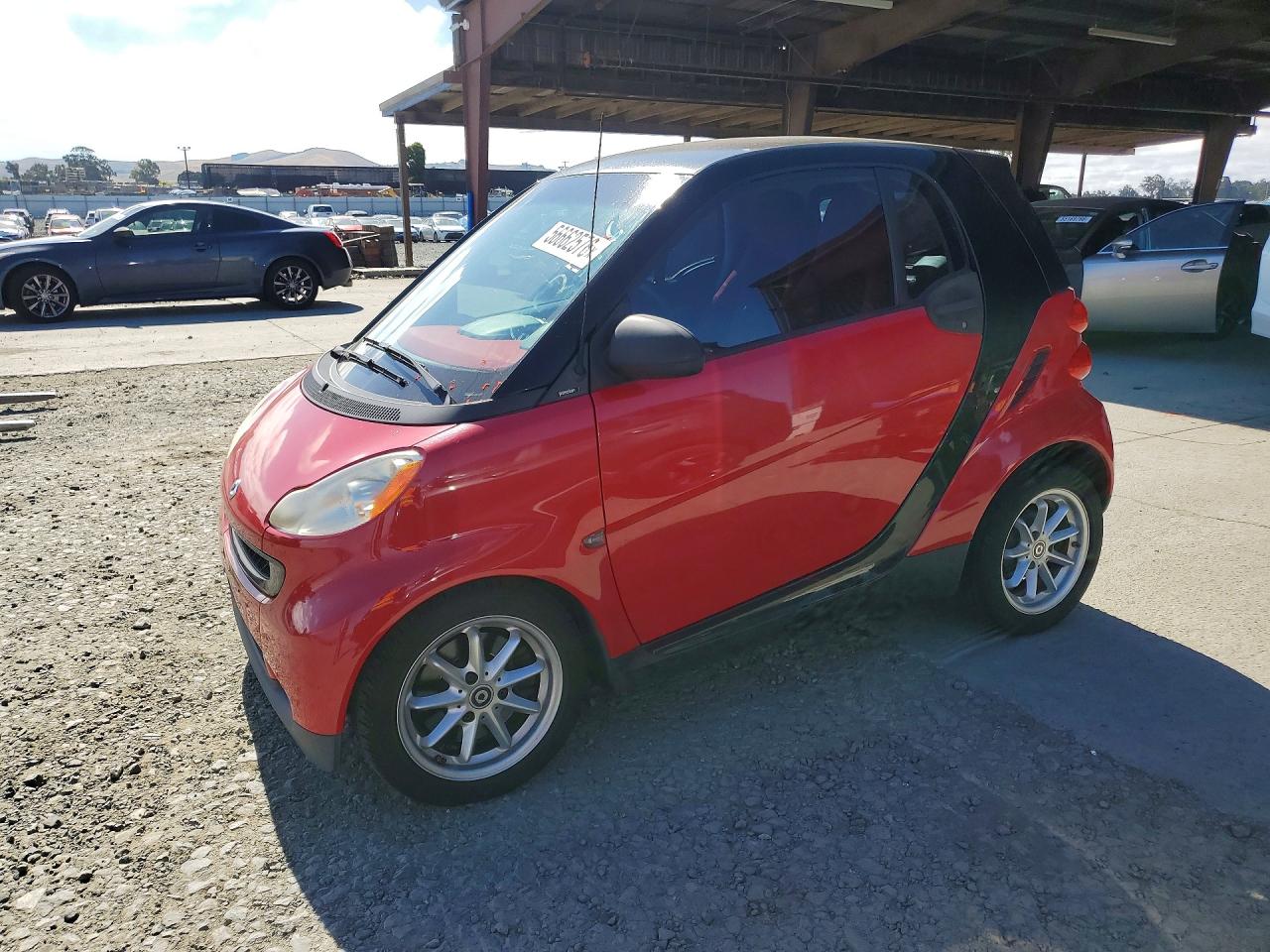 2010 Smart fortwo Pure, VIN WMEEJ3BA8AK389388 — Minor dents and scratches