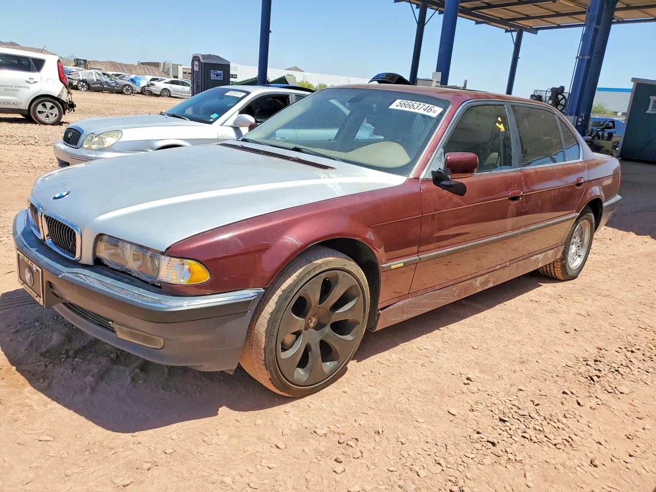 2001 BMW 7 Series 740iL, VIN WBAGH83421DP19651 — Minor dents and scratches