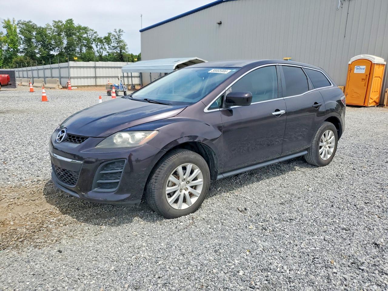 2010 Mazda CX-7 Sport, VIN JM3ER2WM5A0335782 — Перед