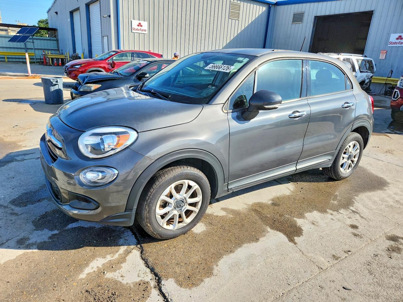 2018 FIAT 500X Pop, VIN ZFBCFXAB2JP719993 — Днище