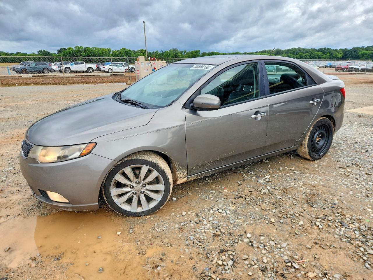 2012 Kia Forte SX, VIN KNAFW4A37C5472127 — Undercarriage
