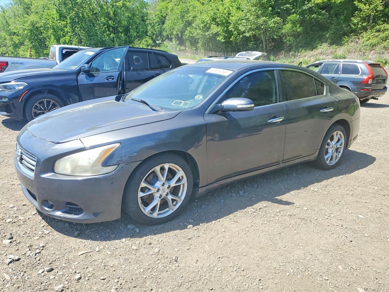 2012 Nissan Maxima SV, VIN 1N4AA5APXCC813042 — Зад