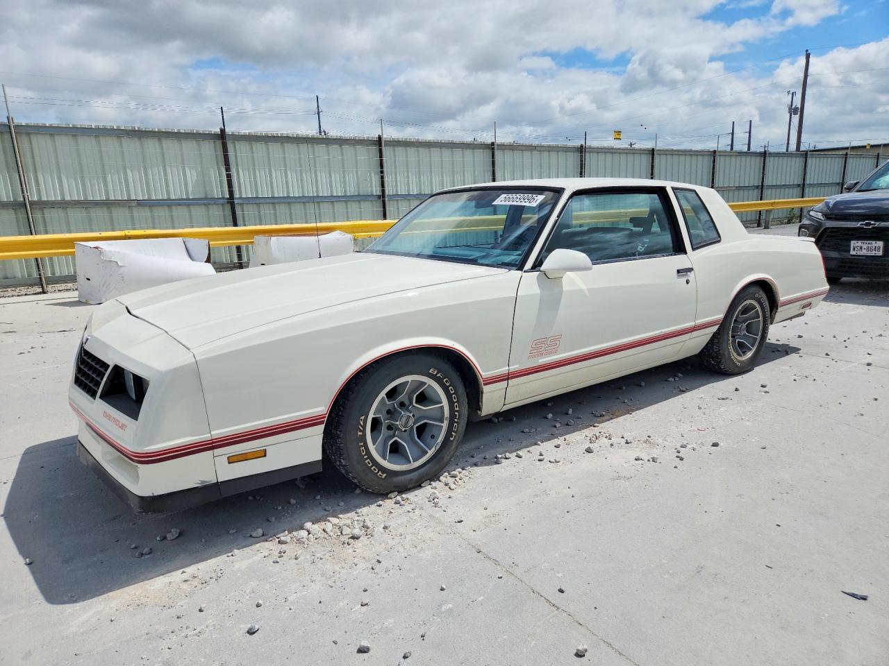 1988 Chevrolet Monte Carlo Sport SS, VIN 1G1GZ11G5JP129276 — Hail